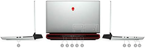 Alienware Dell Area 51m Laptop, 17,3 FHD, 9ª geração Intel Core i7-9700K, 16 GB de RAM, 256 GB SSD + 1TB SSHD,