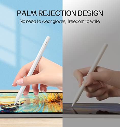 Caneta de caneta de carregamento rápido para ipad lápis, lápis de caneta com rejeição de palmeira e detecção