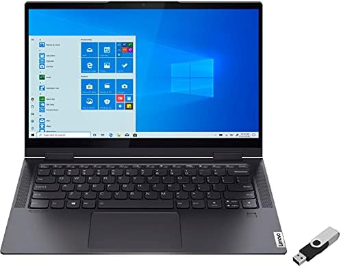 2021 Lenovo Yoga 7i 2-em 1 laptop 14 polegadas FHD Crega sensível 11º núcleo I7-1165G7 EVO IRIS