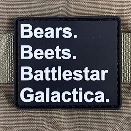 Little 'Beets Violent' Beets Battlestar Galactica 'Patch de moral - The Office