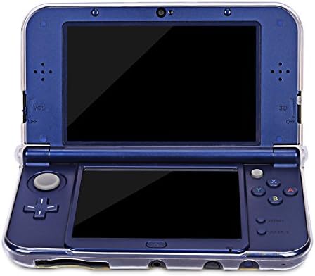Compatível com o novo caso 3DS XL/LL, Akwox Super Crystal Transparent Protection Case para novo 3DS XL