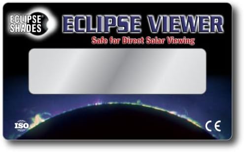 Visualizador de eclipse solar Symphony Symphony, substitui os óculos Eclipse, certificado CE & ISO, seguro