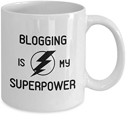 Blogging é meu blogueiro de caneca de café superpower