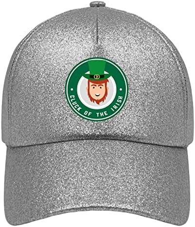 Chapéus de Jvan para menino Baseball Baseball Baseball Hat Boy, St Patricks Day Hat Cluck Of The Irishh
