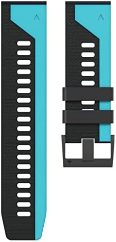 Skm 22 26mm Silicone Quickfit Watch Band tiras para Garmin Fenix ​​7 7x 6x 6pro epix easyfit band fenix5