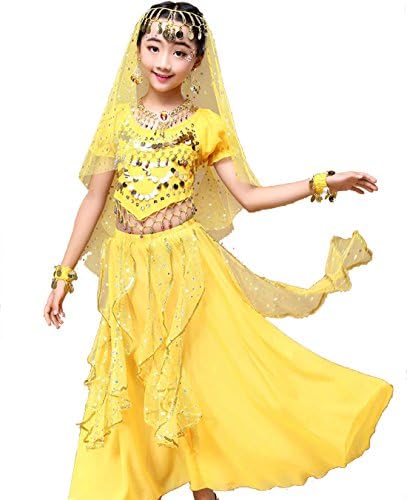 Astrage Girl Belly Dance Senhorin Indian Dance Costume Halloween Wear Carnival Conjuntos de carnaval