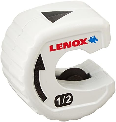 Ferramentas Lenox Cutter Tubing para espaços apertados, 1/2 polegada, branca