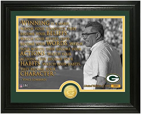 NFL Quote Coin Photo Mint, 17 x 14 x 3