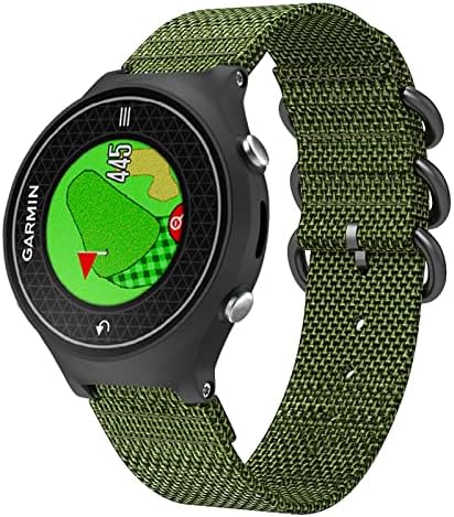 KDEGK 15mm Sport Nylon Watchband Strap for Garmin Approach S6 Smart Watch for Garmin Forerunner 735XT/220/230/335/620/630