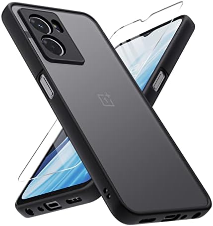 Makavo Slim Fit for OnePlus Nord N300 5G Case com protetor de tela [Ultra Thin] [Capa da câmera] Proteção