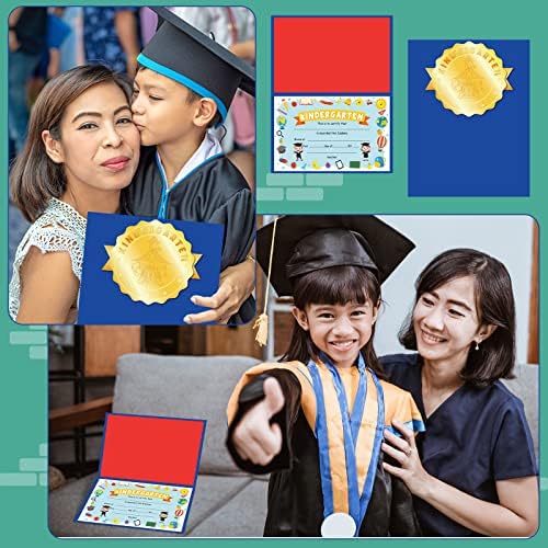 72 PCS Diplomas de jardim de infância em massa Diplomas de jardim de infância Certificados de prêmios