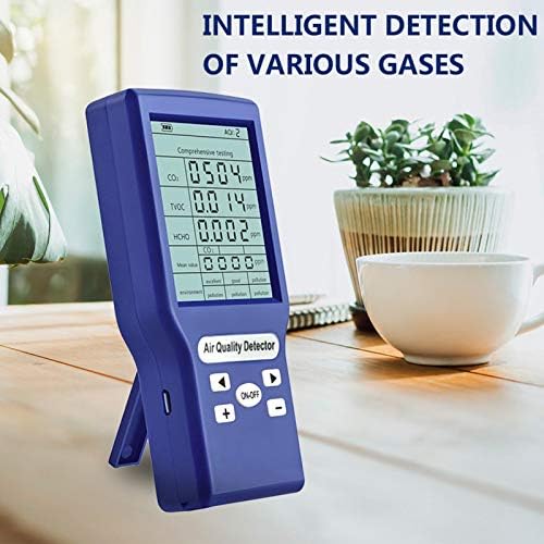 Medidor de qualidade do ar Soarflight ， Detector de dióxido de carbono TVOC - Monitor Mini Protável Detector