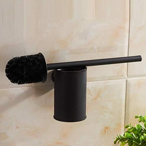 Escova de vaso sanitário guojm escova de aço inoxidável escova de vaso sanitário suporte de limpeza de banheiro
