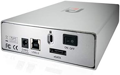 Fantom Drives 16TB disco rígido externo HDD, Gforce 3 Pro 7200rpm, USB 3.0 + ESATA, alumínio, sem