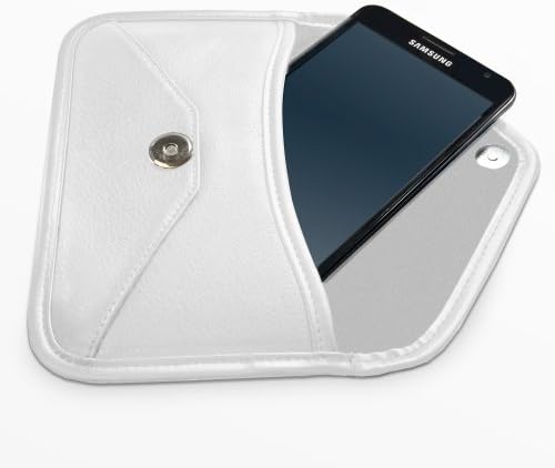 Caixa de ondas de caixa compatível com Samsung Galaxy S10 Plus - bolsa mensageiro de couro de elite, design de