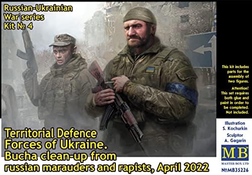 Mestre Box 35226 1/35 Forças de Defesa Territorial da Ucrânia. BUCHA abril de 2022
