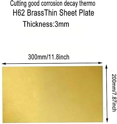 Placa de latão de kekeyang folha de cobre pura papel alumínio H62 Brass placa de metal rolagem de