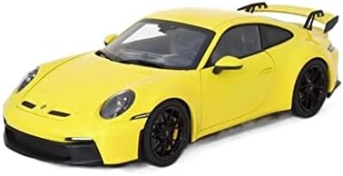 Veículos modelo de escala Apliqe para Porsche 911 992 GT3 2021 Liga de simulação Computação de supercarro