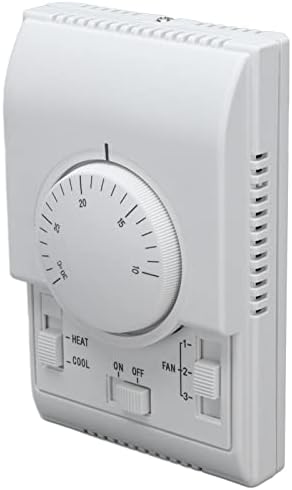Interruptor de controle mecânico de termostato de 2 vias, comutador de ar condicionado central