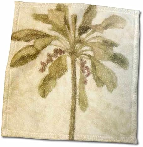 Palmas decorativas de Florene 3drose - Palmeira pintada - toalhas