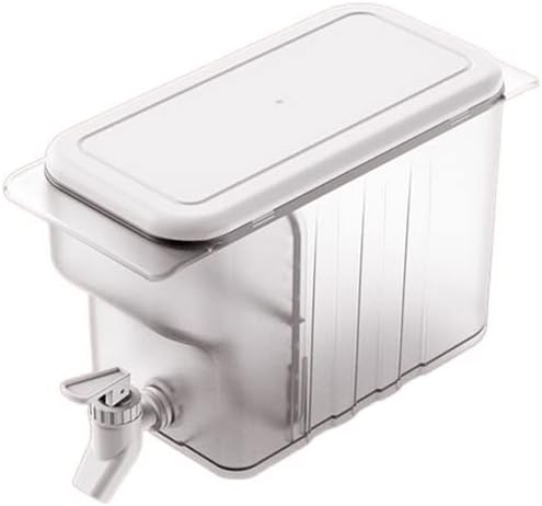 Narcnton suco bucket dispensador de água fria balde com gorda de suco de suco de suco de recipiente de recipiente