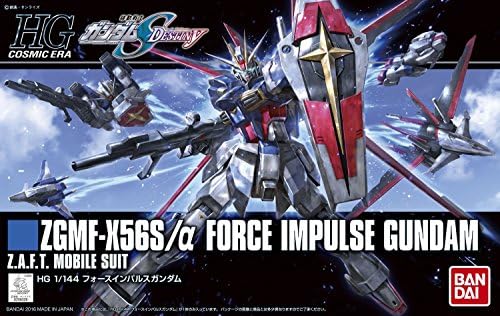 Bandai Hobby HGCE 1/144 Força Impulse Gundam Destiny Destiny Gundam Revive Model Kit, Multi, 8