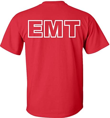 Técnico médico de emergência da camiseta EMT de jogo justo