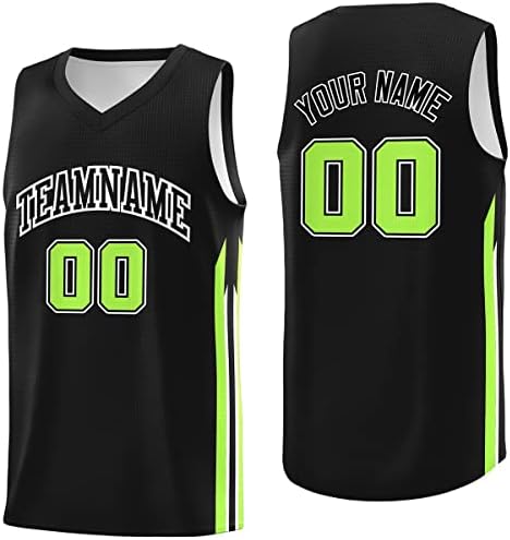Jersey de basquete personalizada para homens e garoto, em branco uniforme atlético personalizado nomes de nome
