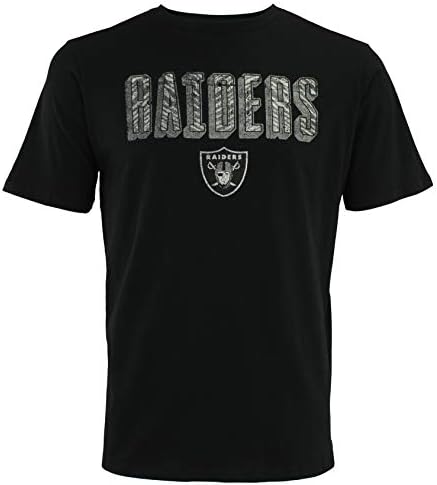 Camiseta gráfica de manga curta da Zubaz NFL masculina
