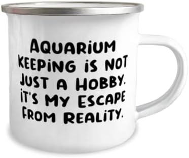 Boa manutenção de aquário, a manutenção do aquário não é apenas um hobby. É minha fuga da realidade, Funny Holiday