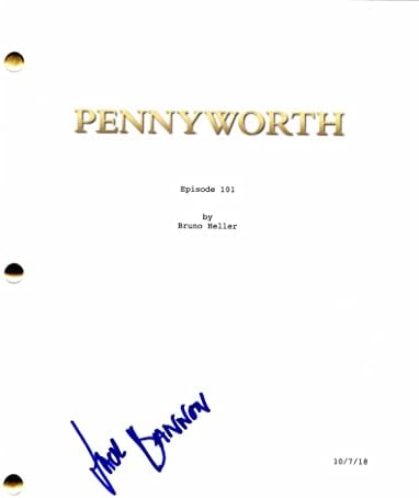 Jack Bannon assinou autógrafo Pennyworth Full Pilot Script - Alfred Pennyworth, muito raro