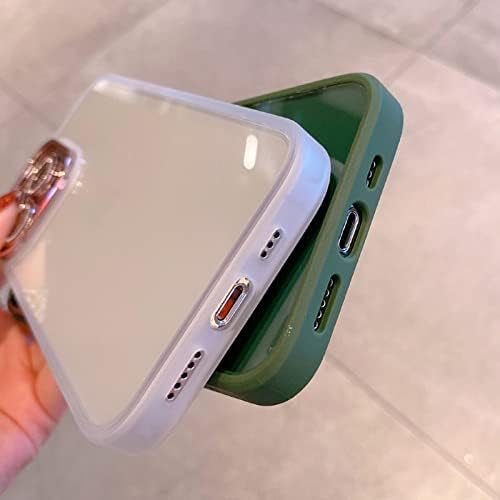 Zuhera Casa de choque transparente de Zuhera para iPhone 14 13 Pro Max 12 11 Câmera de proteção contra lentes de