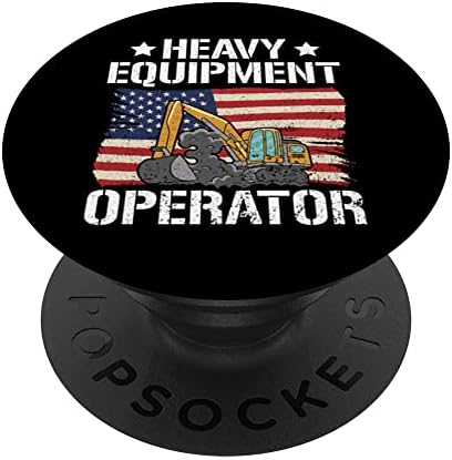 Popsockets de operador de equipamentos pesados ​​Swappable PopGrip