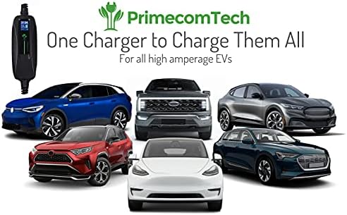 Primecom.tech 32a EV Charger w/coldre & hanger