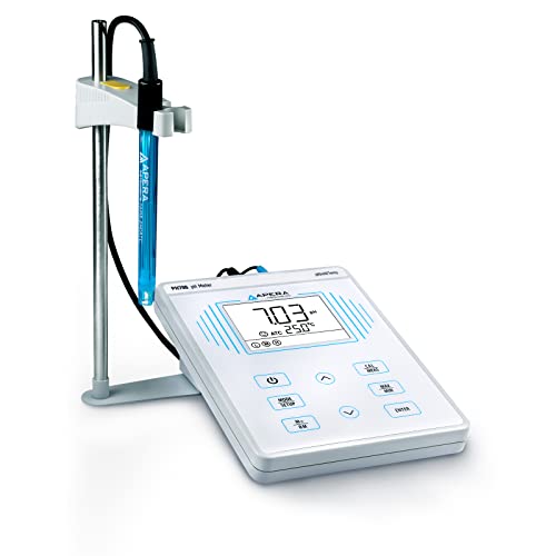 Apera Instruments, LLC-AI501 PH700 Benchop Lab Lab Meter, precisão de pH 0,01, calibração automática