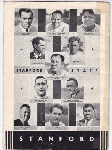 1932 USC Trojans vs Stanford Football Program - Programas da faculdade