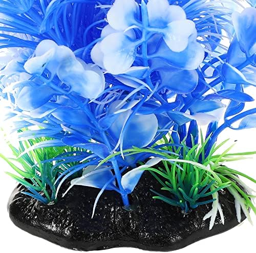 Vocoste 1 PCS Plantas de plástico aquário, planta aquática artificial para decoração de plantas