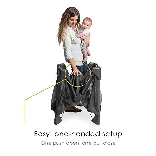 4MOMS BREEZE GO Portátil Travel Playard, para bebê, bebê e criança, configuração fácil de uma mão, dos fabricantes