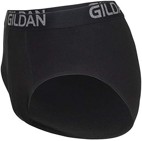 Cuecas alongadas de algodão de roupas íntimas masculinas de Gildan, 5 pacote