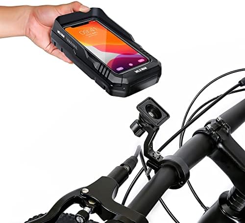 Wild Man Washingra Impermeável Bicicleta Montante Montagem de Toces Saco de celular com tela de toque