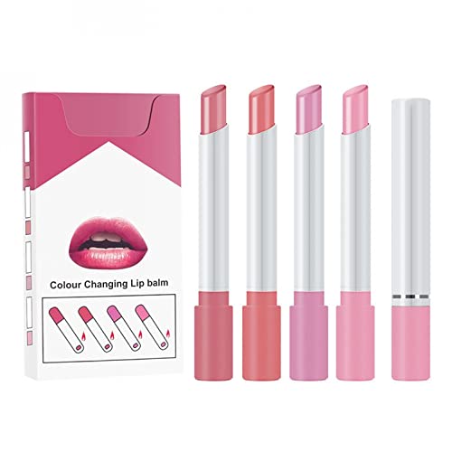4pcs Lipstick Conjunto fosco duradouro à prova d'água note da xícara pigmentada Lip Tint Makeup