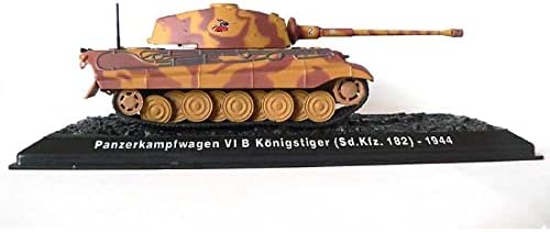 1/72 escala Calloy WWII Alemão SD.KFZ.182 Modelo de tanque militar de tanques do tigre rei Modelo