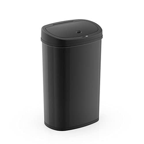 WPYYI Sensor de movimento lixo de cozinha pode latas de lixo em aço inoxidável