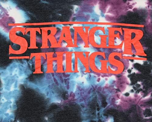 Mad Motor Stranger Things Mens 'Stranger Things Logo Tie Tye Graphic Hoodie
