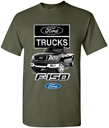 Caminhões de pickup Ford F-150 Offroad country construiu camiseta 4x4 masculina