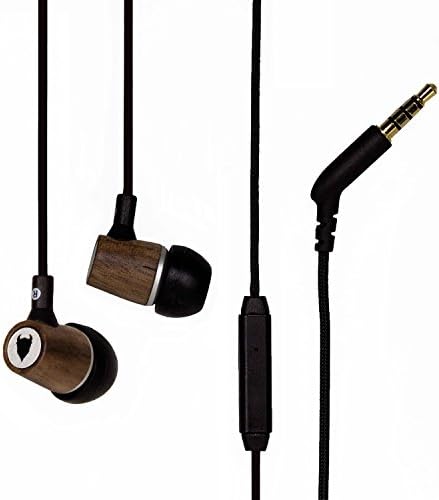 MediaDevil Artisanphonics EB-03 Premium Wood fones com microfone