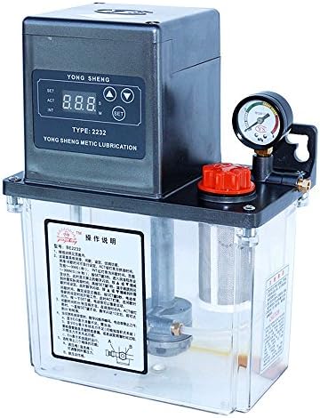 Bomba de lubrificação automática MXBAOHENG CNC Timer eletrônico digital LCD Oilador automático 1.5L 110V