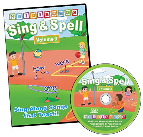 Sing & Spell Vol. 3 DVD animado