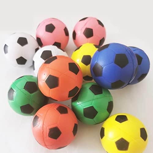 Bolas de futebol de espuma de gato jzmyxa para pequenos e médios gatos 12 pacote, gato de gato gato
