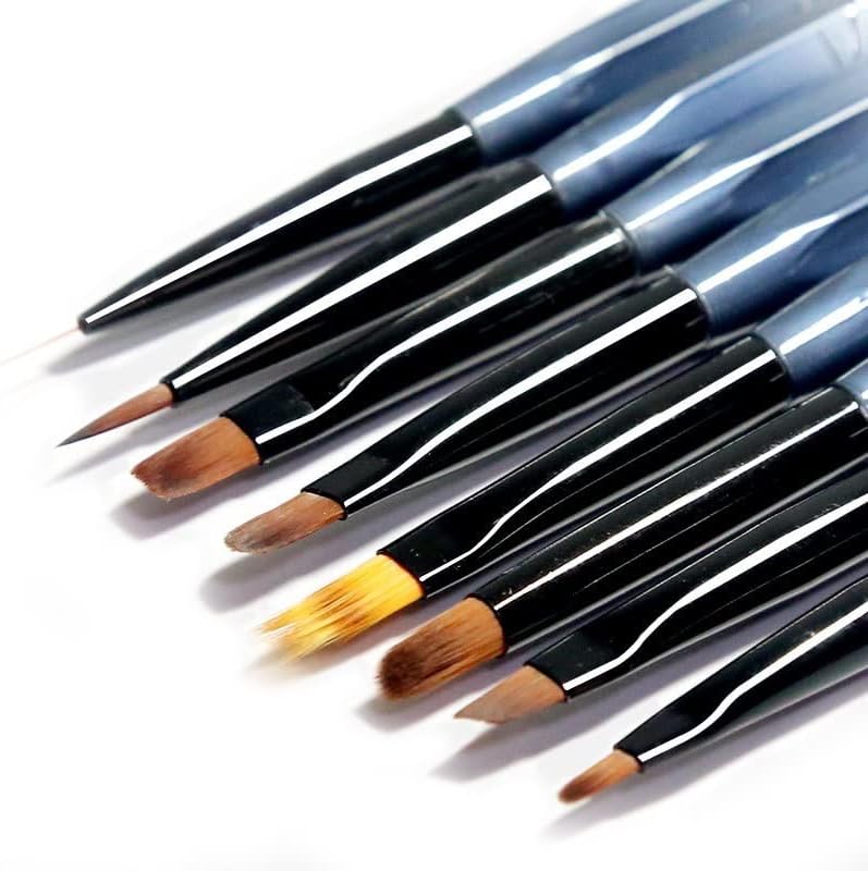 TJLSS UNIL ART Brush Liner Gradient Shading Pintura Desenho Flores Dicas de caneta Pen Gel UV Polish
